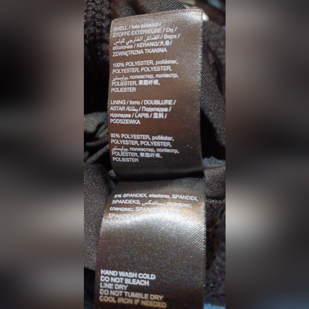 Bebe Black Jumpsuit Size 6 NWT - Picture 5 of 5